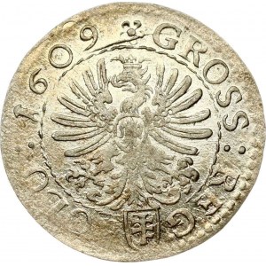 Polska Grosz 1609 Kraków