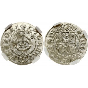 Poltorak 1616 Bydgoszcz NGC MS 64 Iba jedna minca vo vyššom stupni