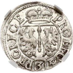 Prusko pod Poľskom Poltorak 1620 Konigsberg NGC MS 62 TOP POP