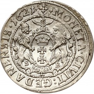 Polonia Ort 1621 SB Danzica (R2)