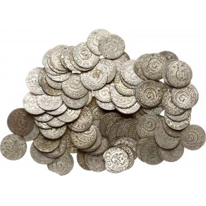 Swedish Livonia Szelag 1654-1660 Riga Lot of 100 coins