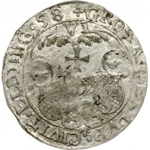 Elbing Szostak 1658 Švédská Livonie (R1)