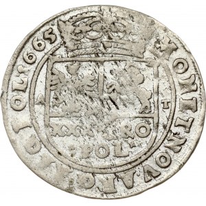 Poľsko Tymf 1665/1665 AT (R2)