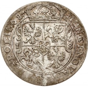 Pologne Ort 1668 TLB