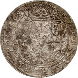 Pologne Ort 1668 TLB