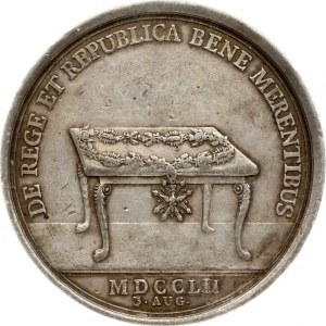Médaille 1752 Ordre de l'Aigle Blanc (R1) NGC XF 40