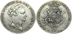 Poland Taler 1794 Warsaw (R)