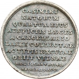 Polonia Copia della medaglia della suite reale dedicata ad Alessandro Jagiellon ND