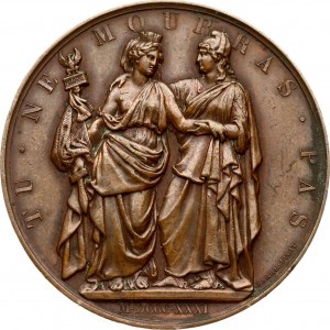 Medaila hrdinské Poľsko 1831 (R4)