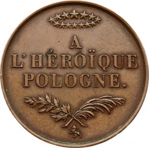 Hrdinská medaile Polsko 1831 (R4)