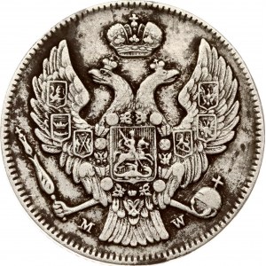 Russian-Polish 30 Kopecks - 2 Zlotych 1836 MW