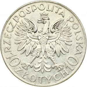 Poland 10 Zlotych 1933 Romuald Traugutt