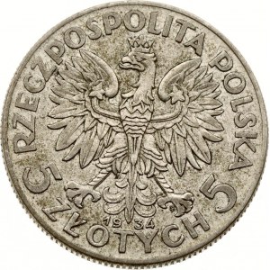 Polen 5 Zlotych 1934 (w)