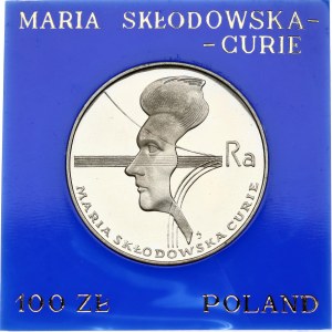Pologne 100 Zlotych 1974 Maria Sklodowska-Curie