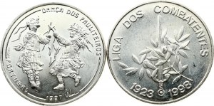 Portugal 1000 Escudos 1997 & 1998 Lot of 2 coins