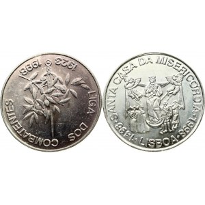 Portugalia 1000 Escudos 1998 Zestaw 2 monet