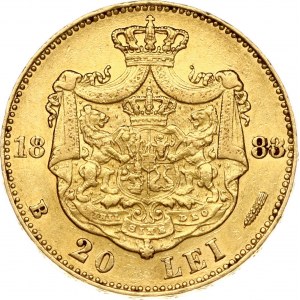 Roumanie 20 Lei 1883 B