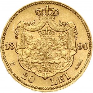 Roumanie 20 Lei 1890 B