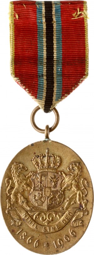 Medaila Rumunsko 1906 40 rokov nezávislosti