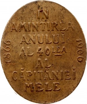 Romania Medal 1906 40 years anniversary