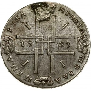 Russia Rouble 1723 Moscow