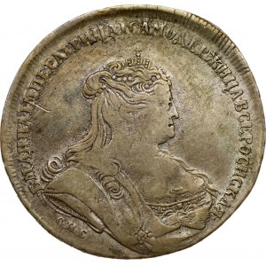 Russia Rouble 1738 СПБ (R)