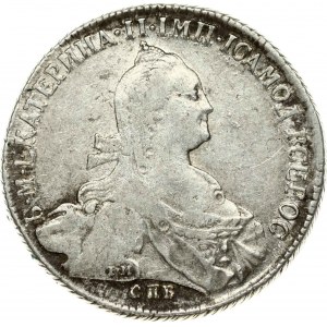 Rublo russo 1774 СПБ-ТИ-ФЛ