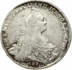 Rublo russo 1774 СПБ-ТИ-ФЛ