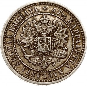 Russia For Finland 2 Markkaa 1870 S