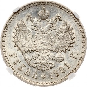 Russland Rubel 1901 ФЗ NGC AU 58