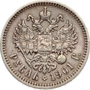 Rusko rubľ 1901 ФЗ