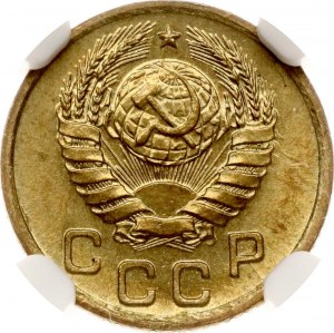 Rusko ZSSR 1 kopejka 1940 NGC MS 66
