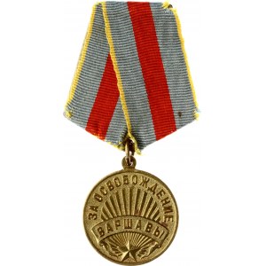 Russia URSS Medaglia per la liberazione di Varsavia