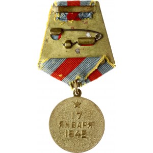 Russland UdSSR Medaille für die Befreiung von Warschau