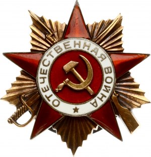 Rusko SSSR Řád vlastenecké války 1. třídy № 92413