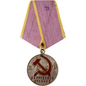 Russland UdSSR Medaille für verdienstvolle Arbeit