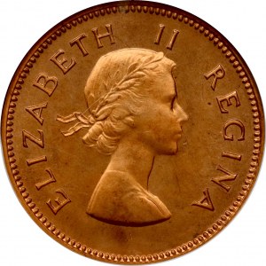 South Africa 1/2 Penny 1956 NGC PF 65 RD