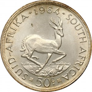 South Africa 50 Cents 1964