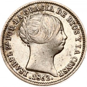 Španělsko 1 Real 1852