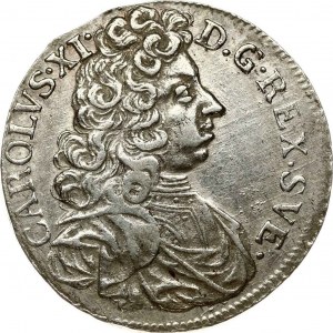 Švédsko 2 Marka 1695