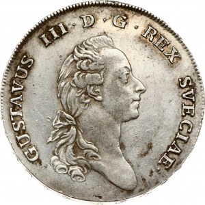 Sweden 1 Riksdaler 1775 OL