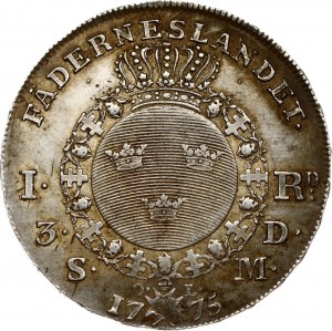 Svezia 1 Riksdaler 1775 OL