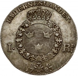 Szwecja 1 riksdaler 1783 OL