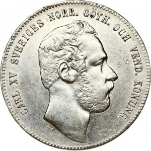 Švédsko 4 Riksdaler 1869 ST