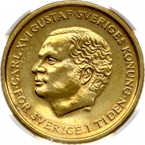 Sweden 10 Kronor 1991 D NGC UNC DETAILS