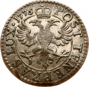 Schweiz Genf 9 Deniers / 3 Quarts 1775