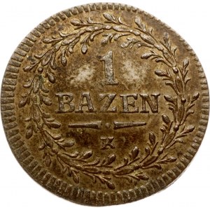 Švýcarsko St Gallen 1 Batzen 1812
