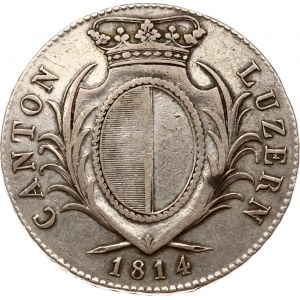 Svizzera Lucerna 4 Franken 1814