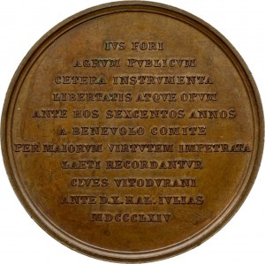 Brązowy medal 1864 Winterthur