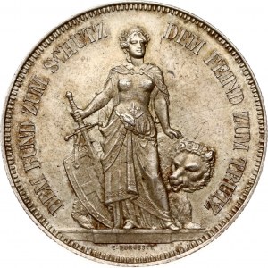 Switzerland 5 Francs 1885 Bern Shooting Festival